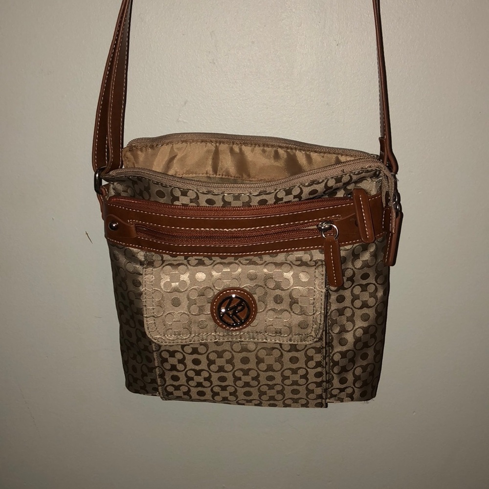 Brown side bag